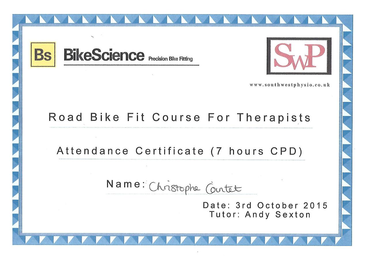 Bike-Science-Certificate